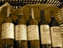 Smagning af modne store Bordeaux vine inklusiv 1. cru