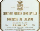 Pichon Comtesse smagning onsdag den 7. februar 2018